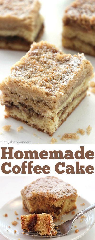 Homemade Coffee Cake
 Homemade Coffee Cake Recipe