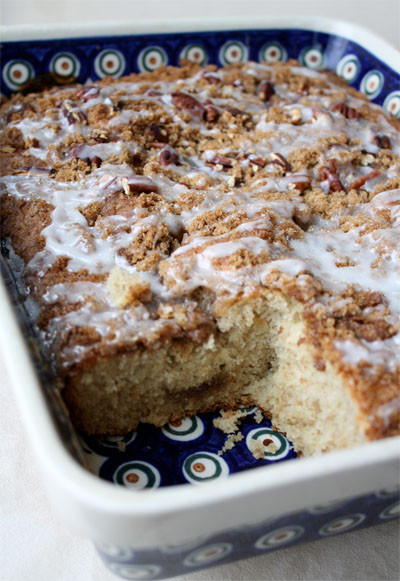 Homemade Coffee Cake
 Overnight Coffee Cake for Overnight Guests