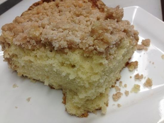 Homemade Coffee Cake
 delicious and fluffy omelette with marinated mushrooms and