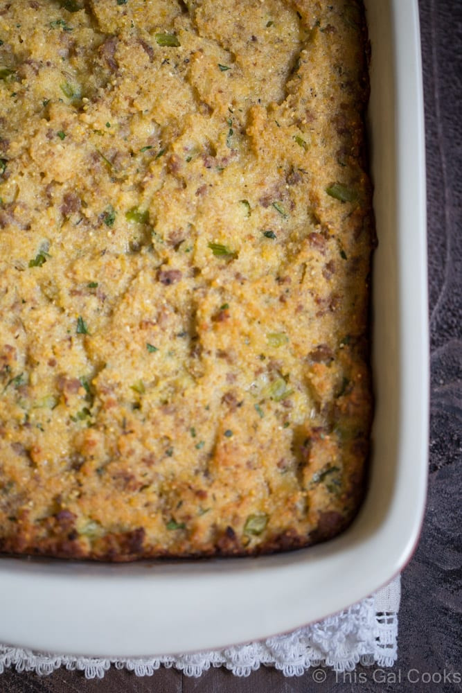 Homemade Cornbread Dressing
 Homemade Cornbread Dressing