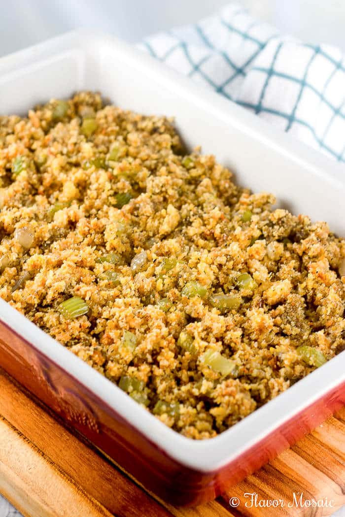 Homemade Cornbread Dressing
 Easy Cornbread Dressing Flavor Mosaic