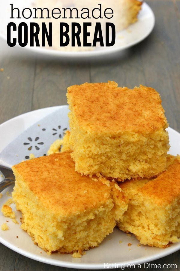 Homemade Cornbread Recipe
 Homemade Cornbread Recipe