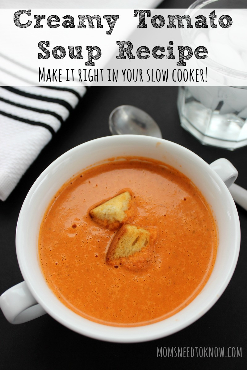 Homemade Creamy Tomato Soup
 Easy Tomato Soup Recipe