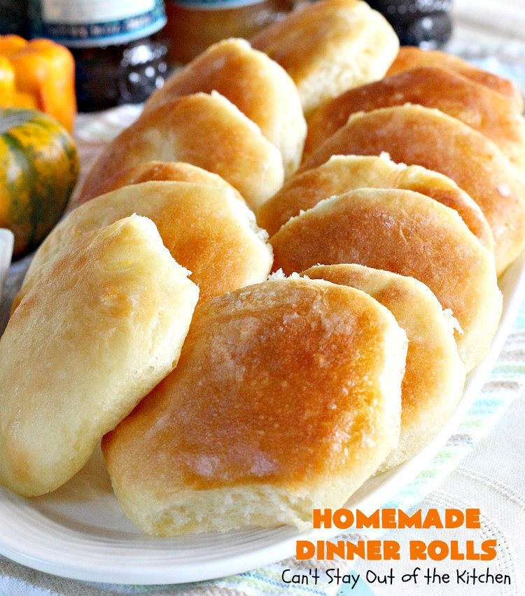 Homemade Dinner Rolls Recipe
 Homemade Dinner Rolls Can t Stay Out of the Kitchen