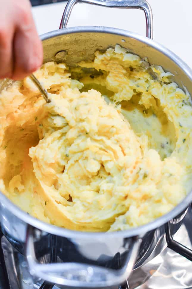 Homemade Garlic Mashed Potatoes
 homemade garlic mashed potatoes