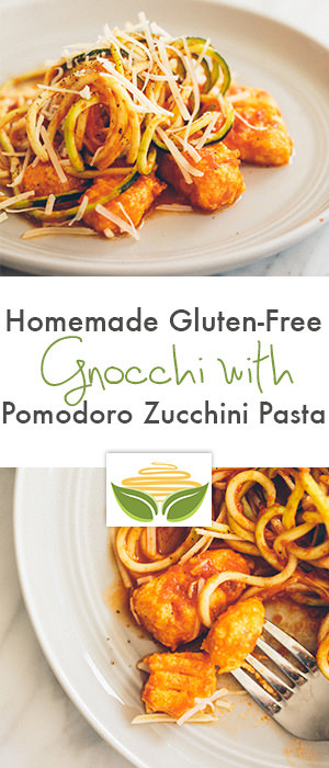 Homemade Gluten Free Pasta
 Homemade Gluten Free Gnocchi with Pomodoro Zucchini Pasta