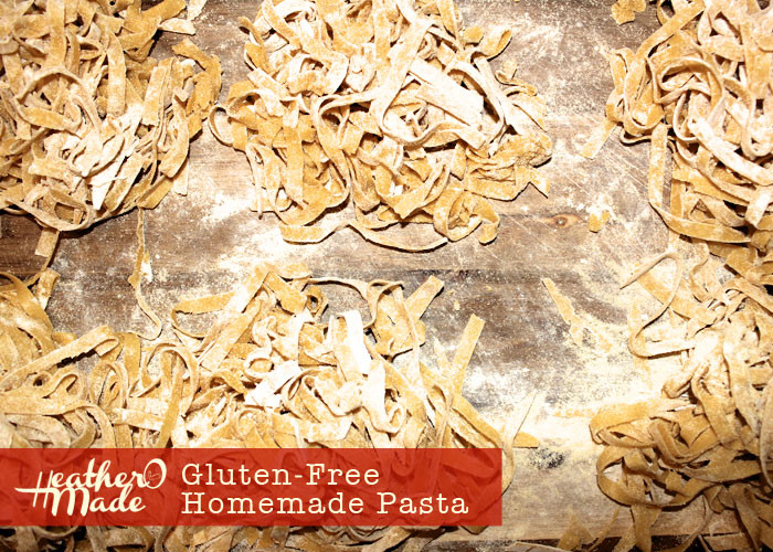 Homemade Gluten Free Pasta
 Heather O Made Gluten Free Homemade Pasta