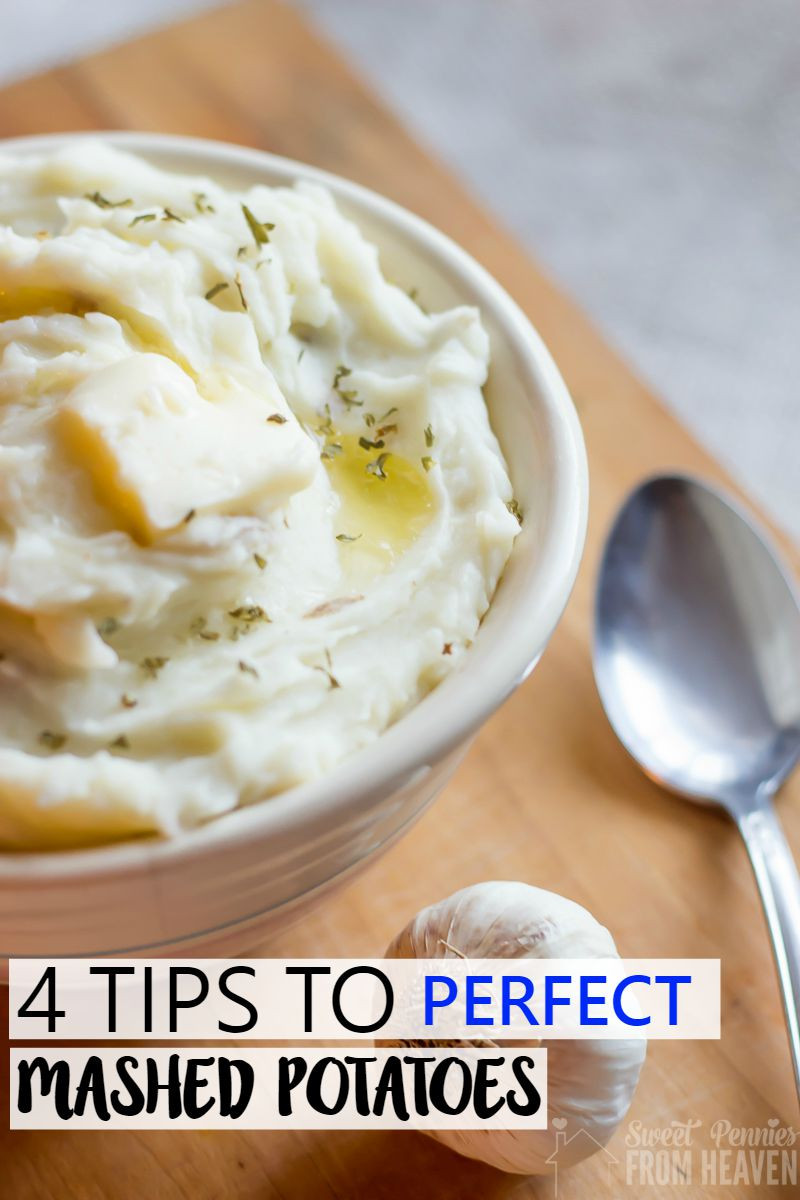 Homemade Mashed Potatoes Recipe
 4 Tips to Perfect Homemade Mashed Potatoes