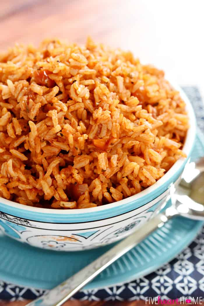 Homemade Mexican Rice
 Easy Spanish Rice