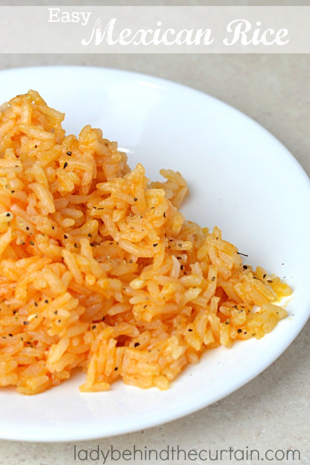 Homemade Mexican Rice
 Easy Mexican Rice