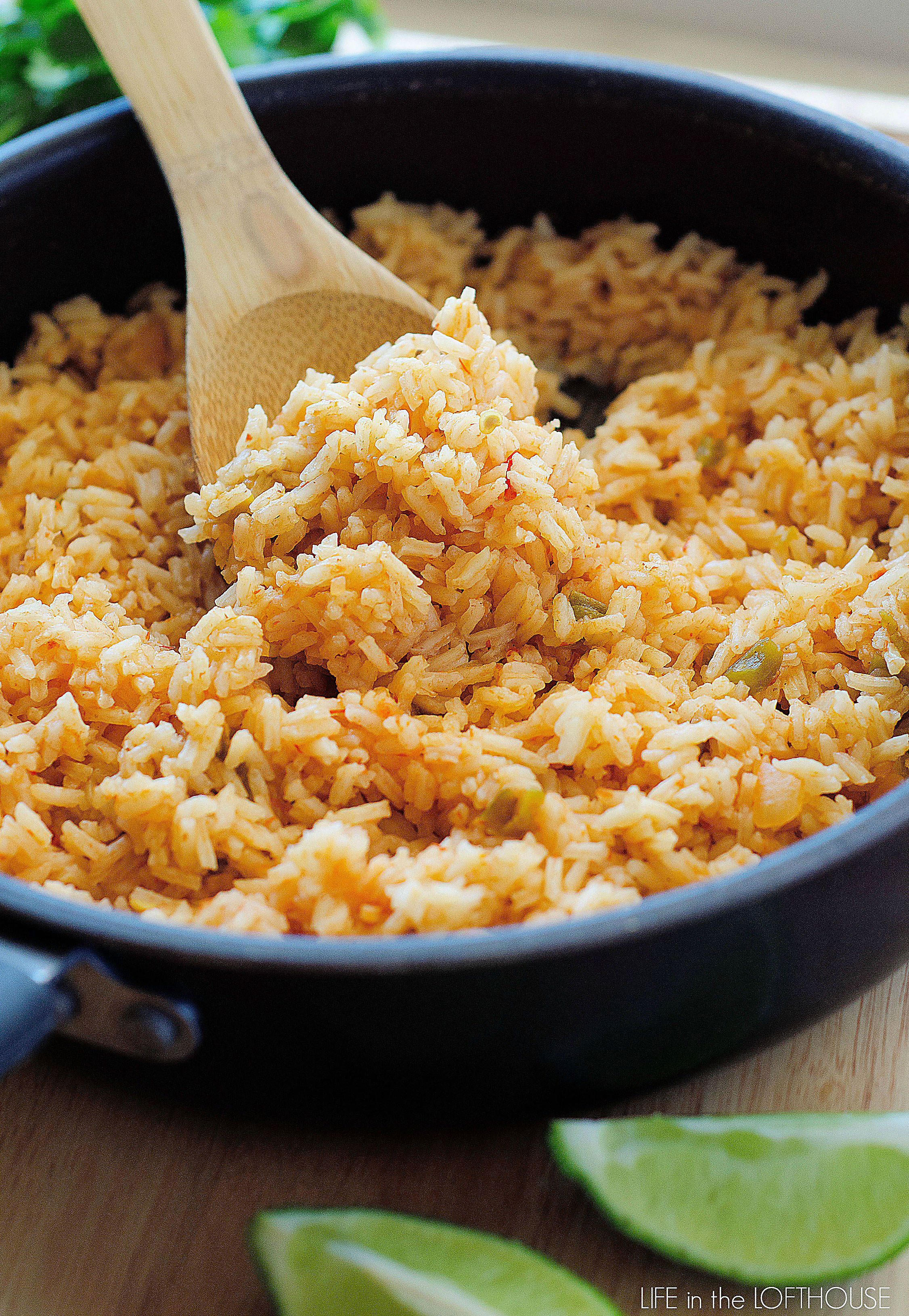 Homemade Mexican Rice
 Mexican Rice
