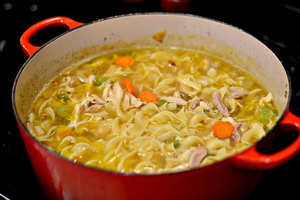 Homemade Noodles For Chicken Noodle Soup
 Homemade Chicken Noodle Soup Recipe Peanut Butter Runner