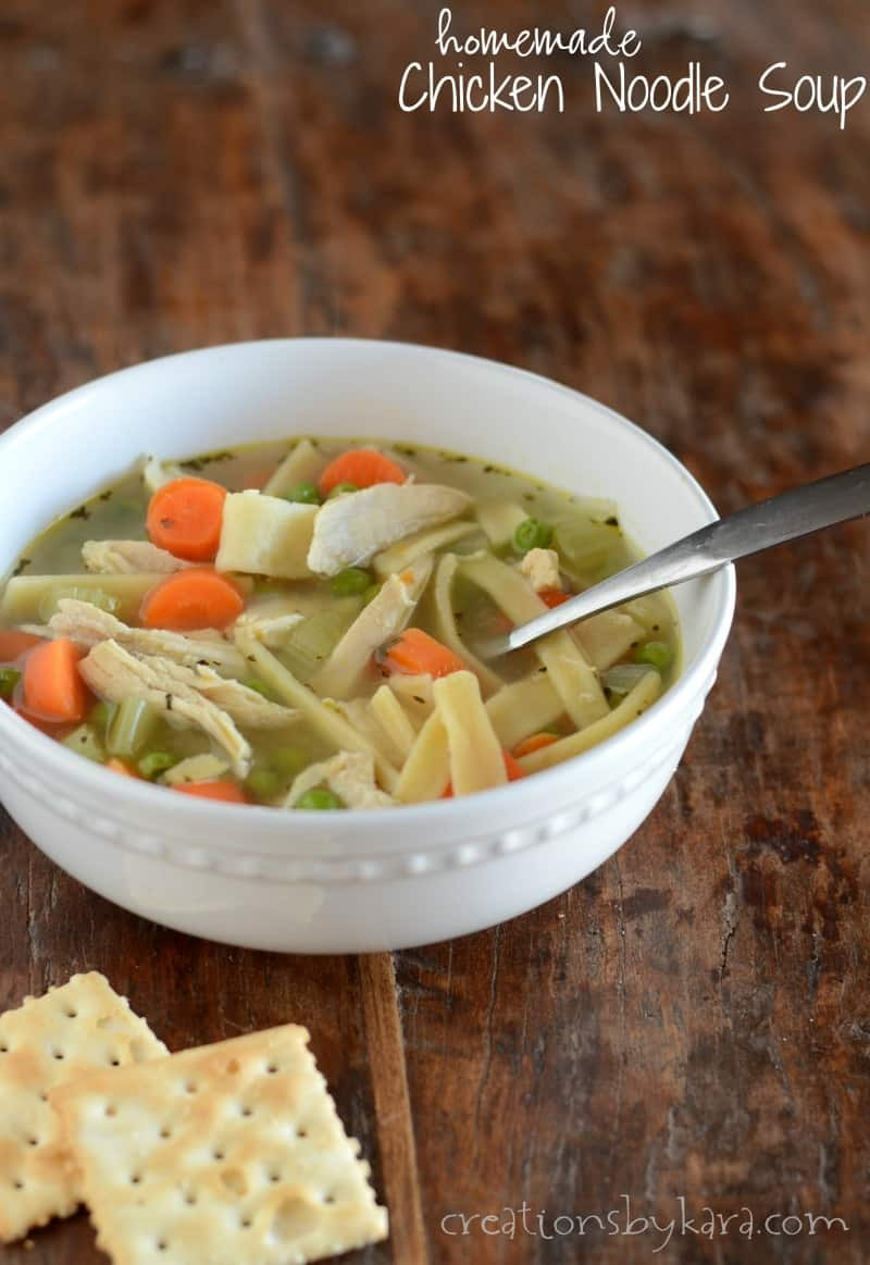 Homemade Noodles For Chicken Noodle Soup
 Chicken Noodle Soup with Homemade Noodles