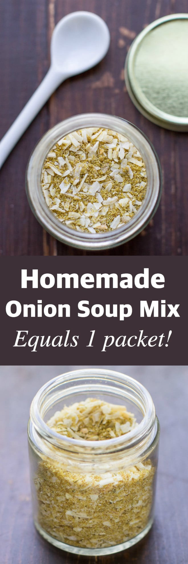 Homemade Onion Soup Mix
 Homemade ion Soup Mix