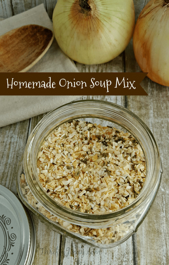 Homemade Onion Soup Mix
 Homemade ion Soup Mix Recipe Replace the Packets