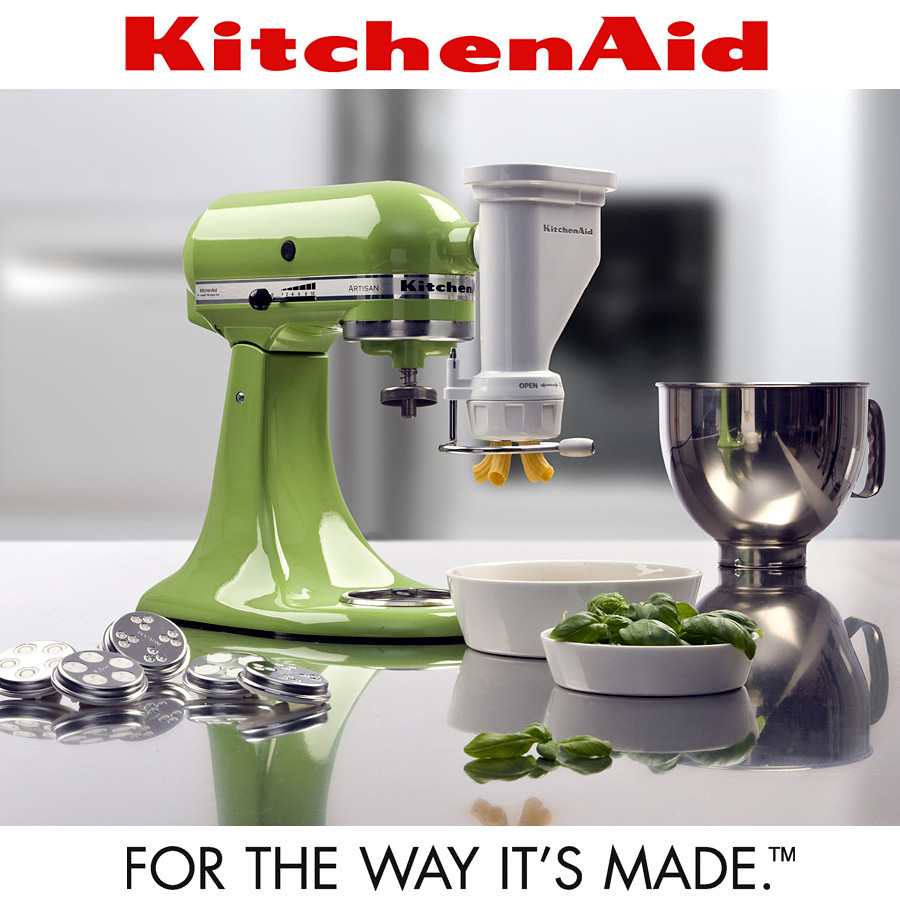 Homemade Pasta Kitchenaid
 KitchenAid Pasta Shape Press Cookfunky