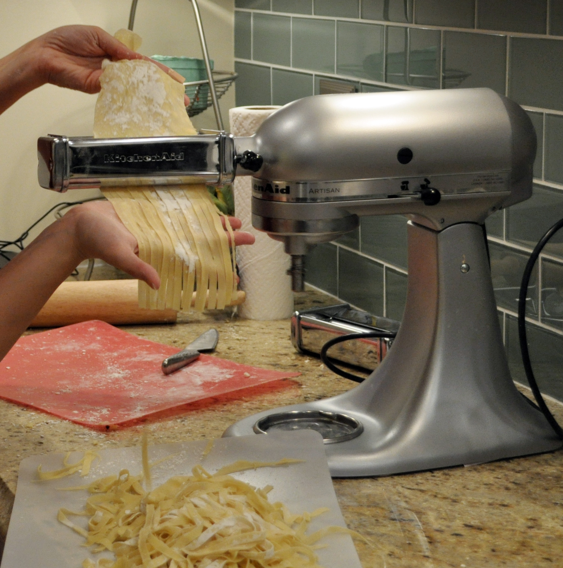 Homemade Pasta Kitchenaid
 Homemade Pasta