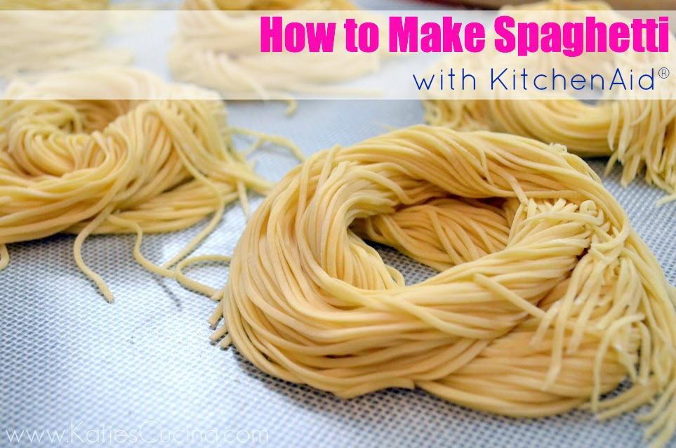 Homemade Pasta Kitchenaid
 Video How to Make Spaghetti with KitchenAid
