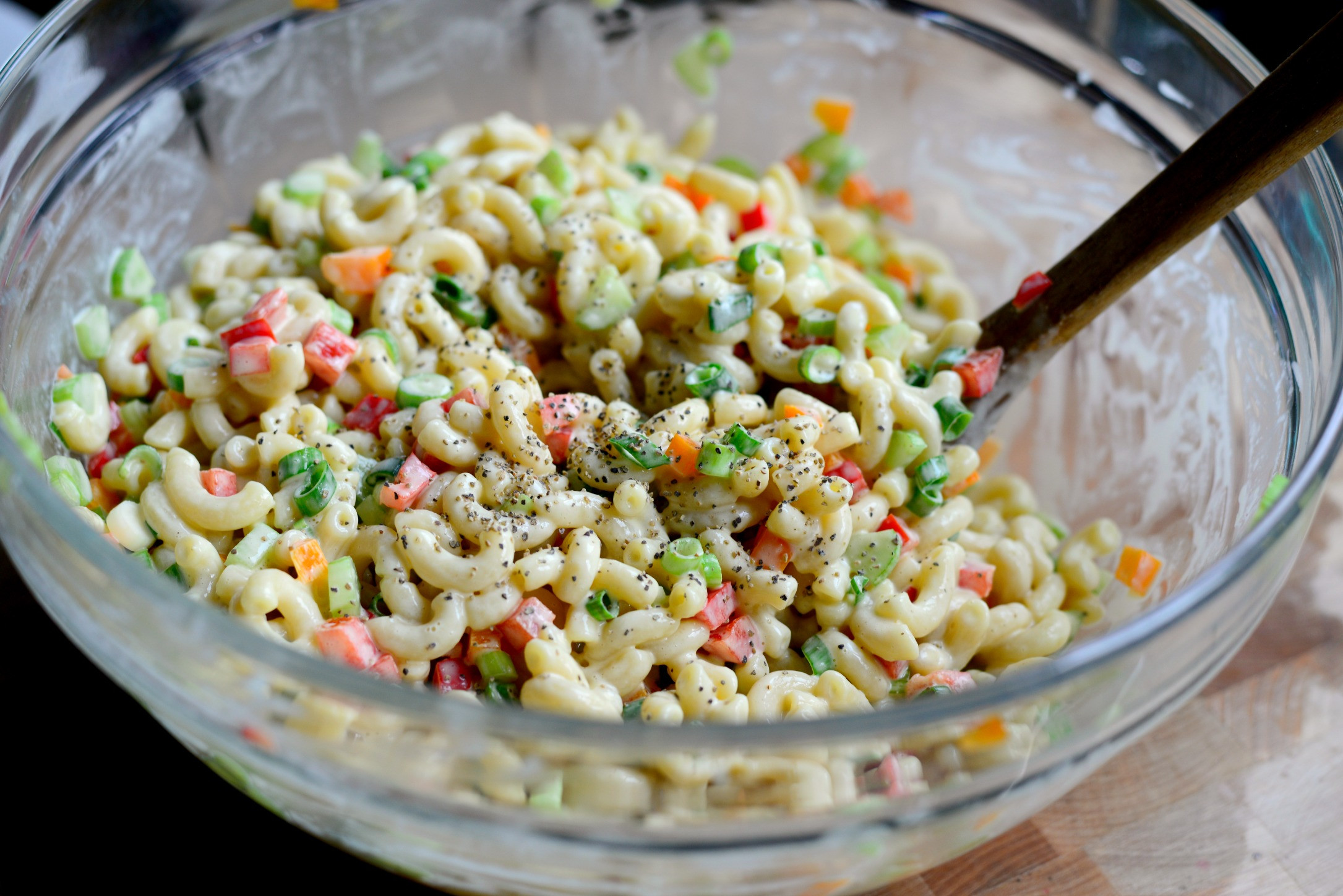 Homemade Pasta Salad
 Simply Scratch Classic Macaroni Salad with Homemade