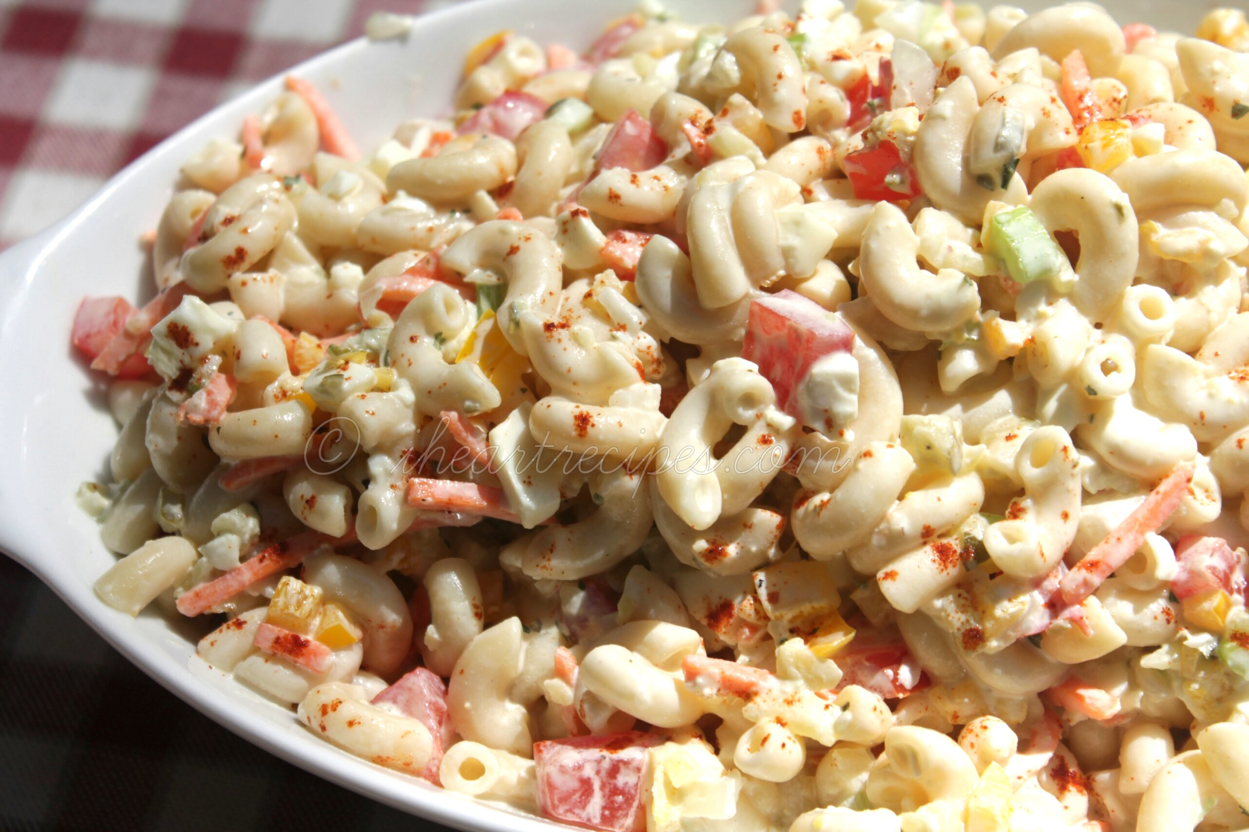 Homemade Pasta Salad
 Southern Macaroni Salad