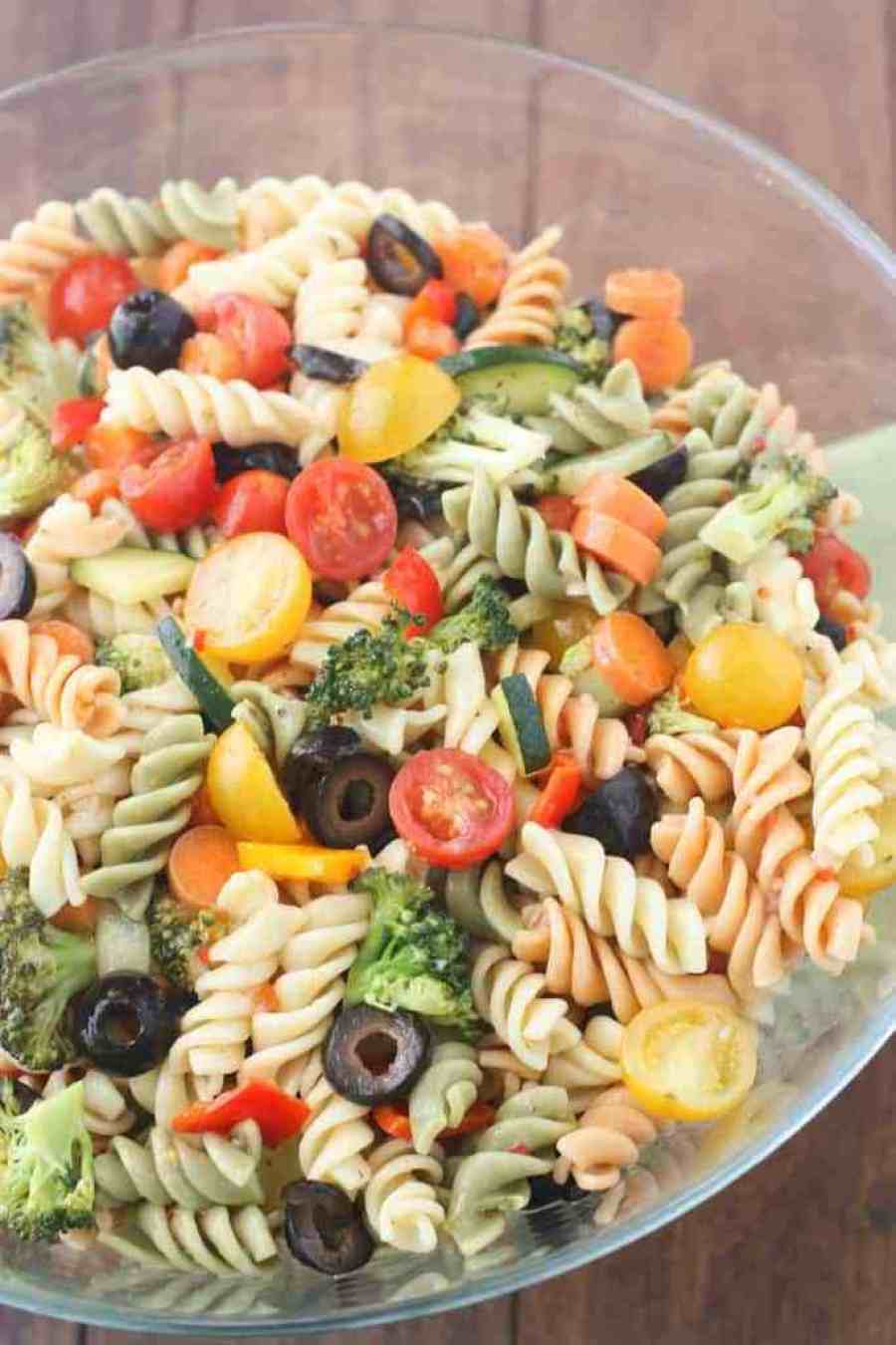 Homemade Pasta Salad
 Italian Pasta Salad