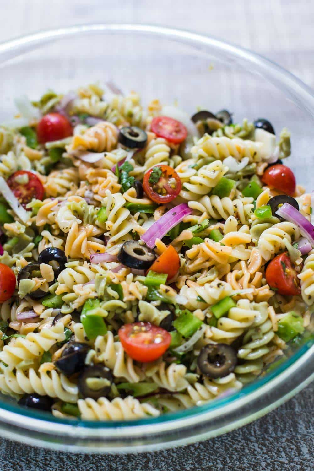 Homemade Pasta Salad
 Quick & Easy Pasta Salad