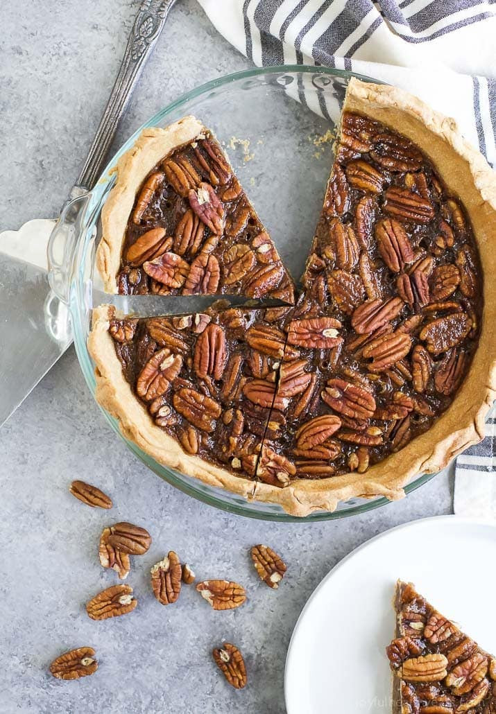 Homemade Pecan Pie
 Homemade Pecan Pie no corn syrup