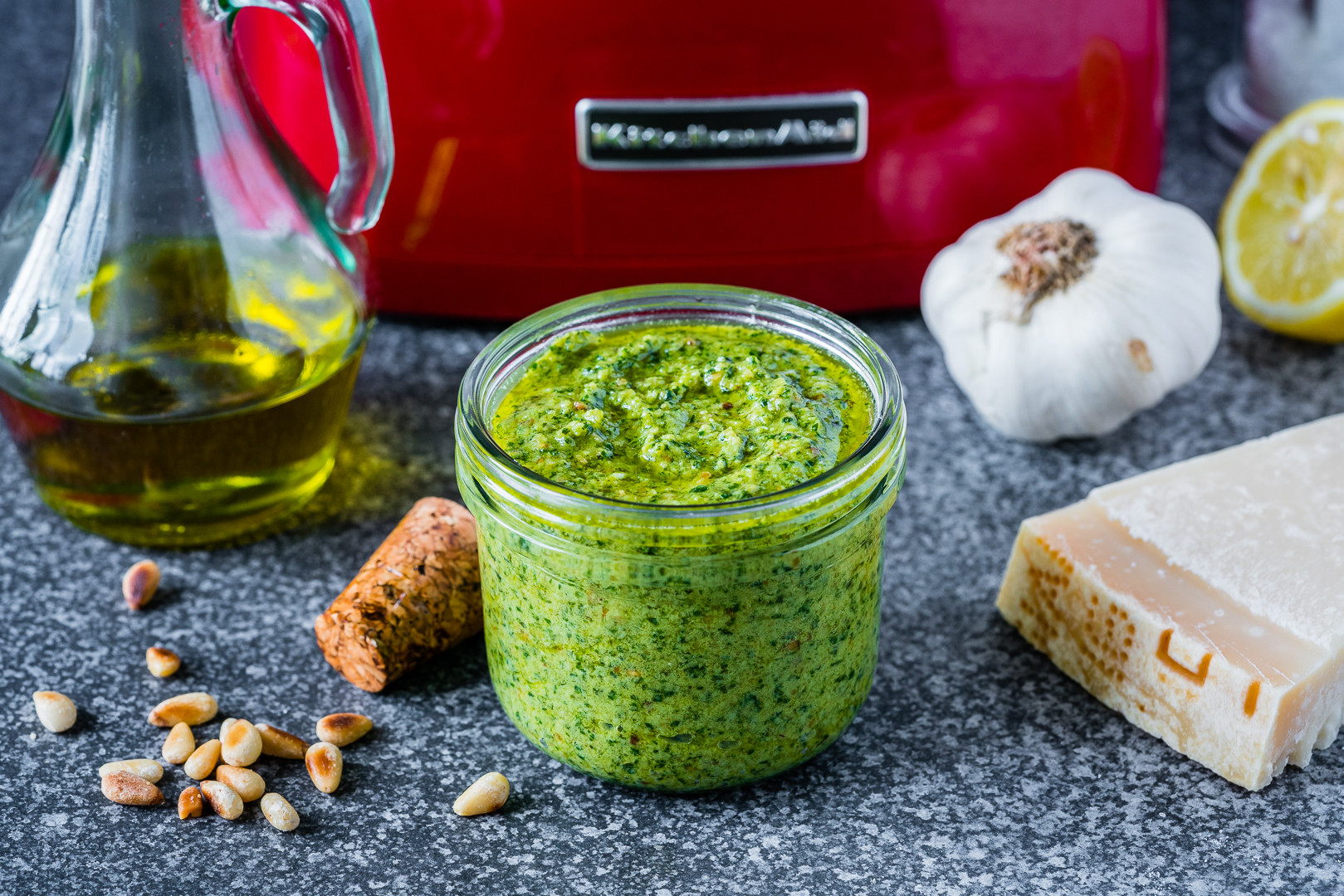 Homemade Pesto Sauce
 Homemade Basil Pesto Sauce Recipe