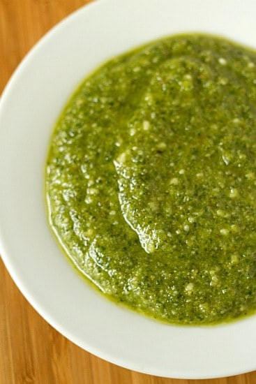 Homemade Pesto Sauce
 homemade pesto sauce