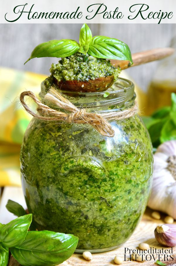 Homemade Pesto Sauce
 Homemade Pesto Sauce Recipe