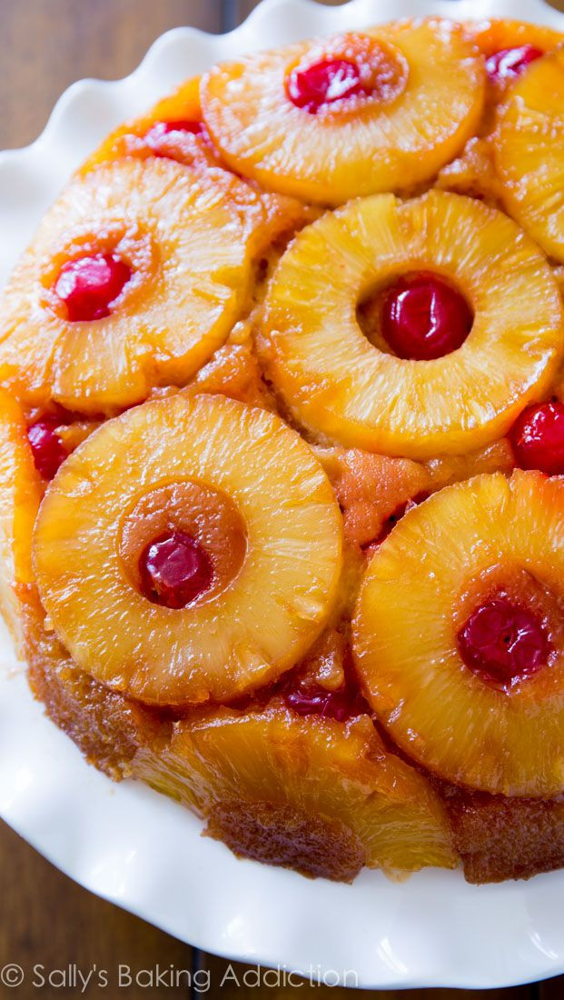 Homemade Pineapple Upside Down Cake
 Pineapple Upside Down Cake Recipe