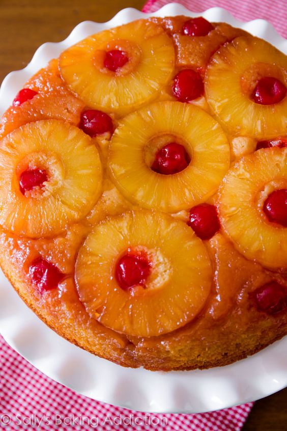 Homemade Pineapple Upside Down Cake
 Pineapple Upside Down Cake Recipe