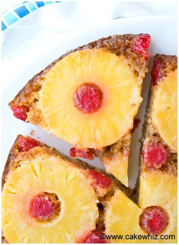 Homemade Pineapple Upside Down Cake
 Homemade Pineapple Upside Down Cake CakeWhiz