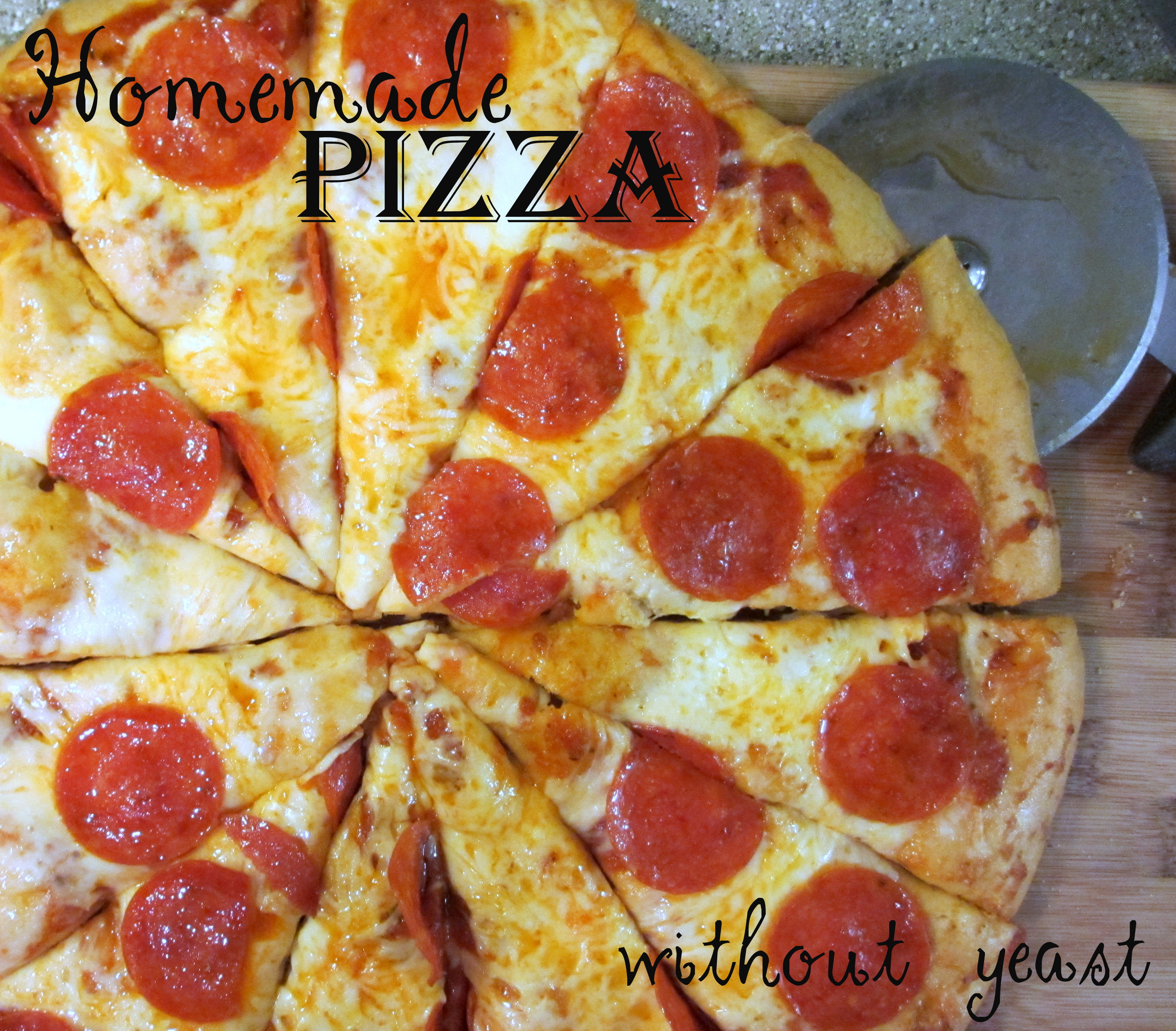 Homemade Pizza Dough Without Yeast
 homemade pizza dough recipe without yeast