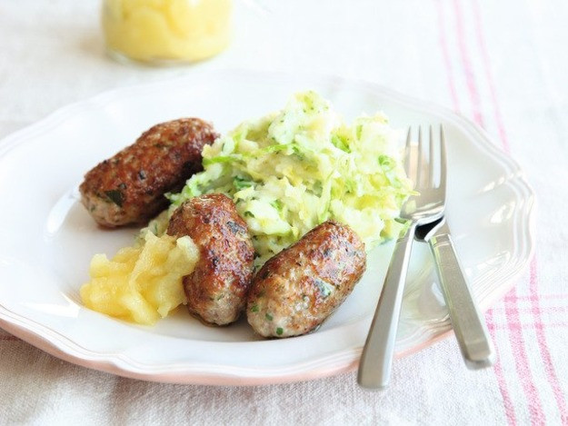 Homemade Pork Sausage Recipe
 Rachel Allen s Homemade Pork Sausages with Colcannon and