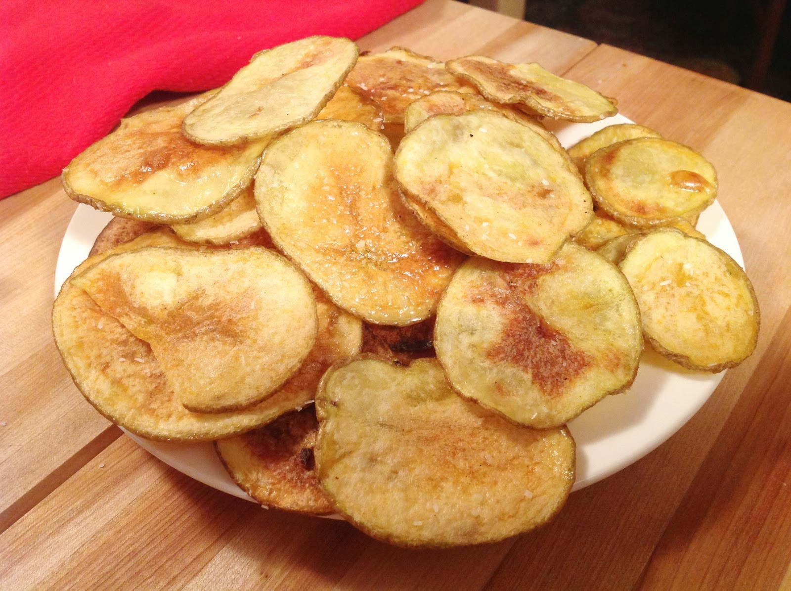 Homemade Potato Chips
 Homemade Baked Potato Chips