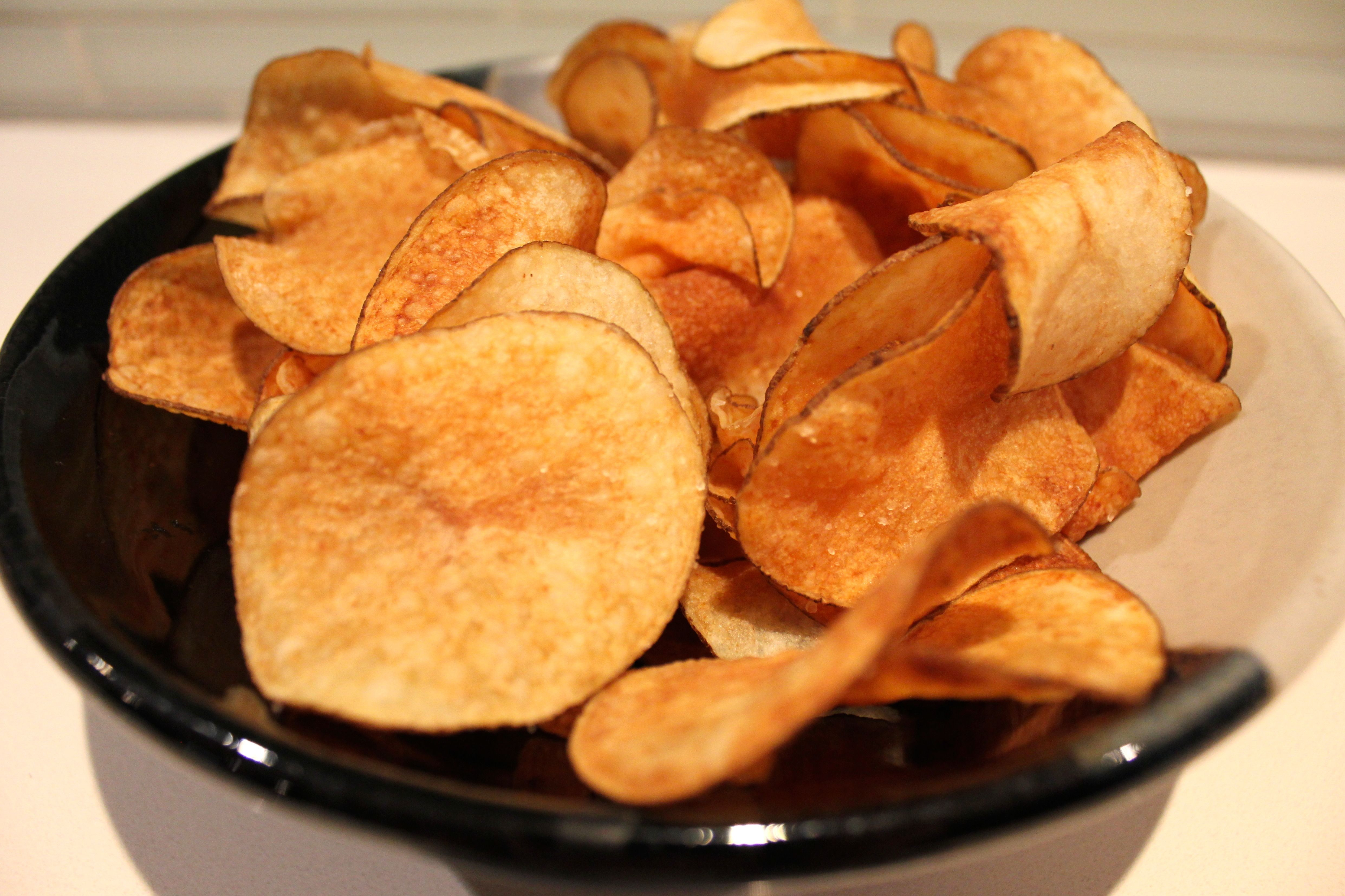 Homemade Potato Chips
 Healthy Homemade Potato Chips GF The Healthy Hubby