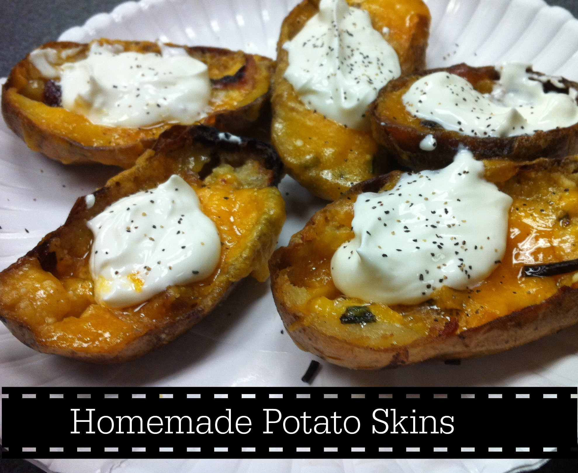 Homemade Potato Skins
 Homemade Potato Skins Jen Around the World