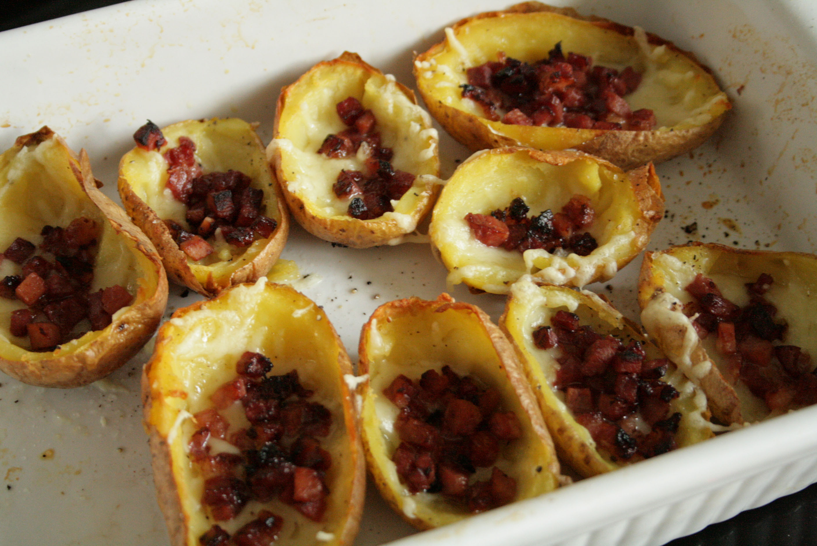 Homemade Potato Skins
 Homemade Potato Skins Recipe