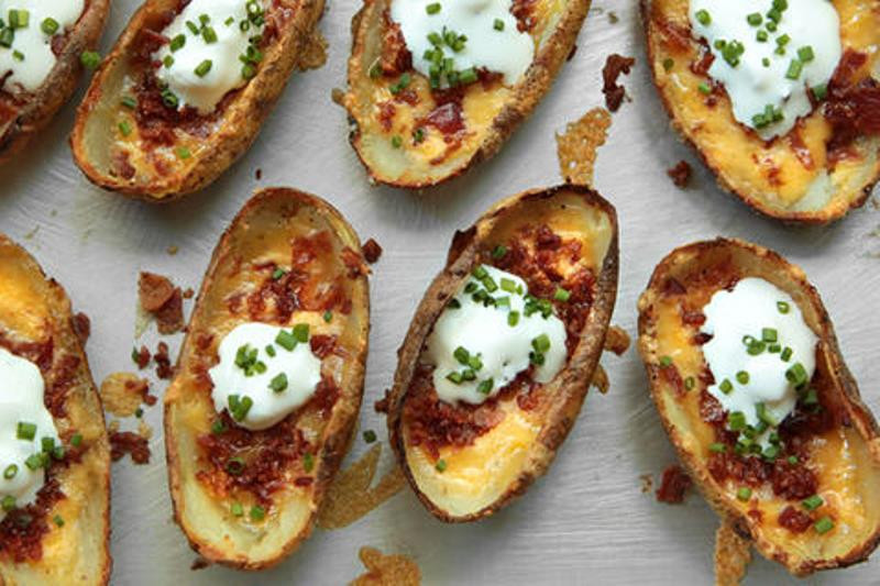 Homemade Potato Skins
 Easy Tailgate Recipes To Get You Football Ready