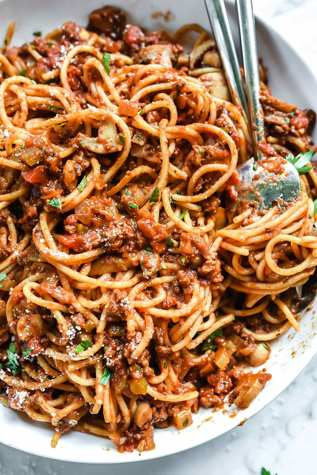 Homemade Spaghetti Meat Sauce
 My Mom s Homemade Spaghetti and Meat Sauce