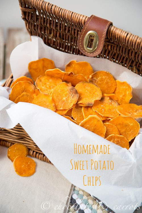 Homemade Sweet Potato Chips
 21 best images about Chips on Pinterest