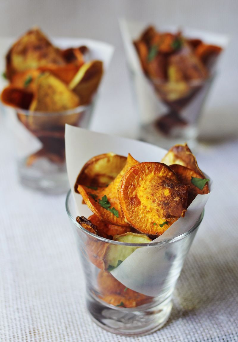 Homemade Sweet Potato Chips
 Homemade Sweet Potato Chips – A Beautiful Mess