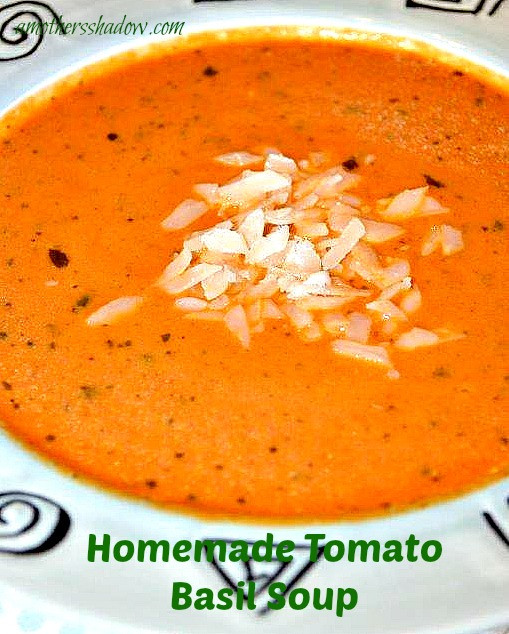 Homemade Tomato Basil Soup
 Homemade Tomato Basil Soup