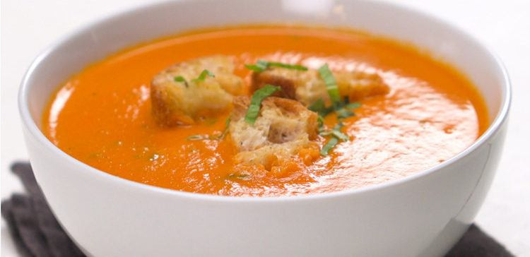 Homemade Tomato Basil Soup
 Tomato Basil Soup Recipe & Video