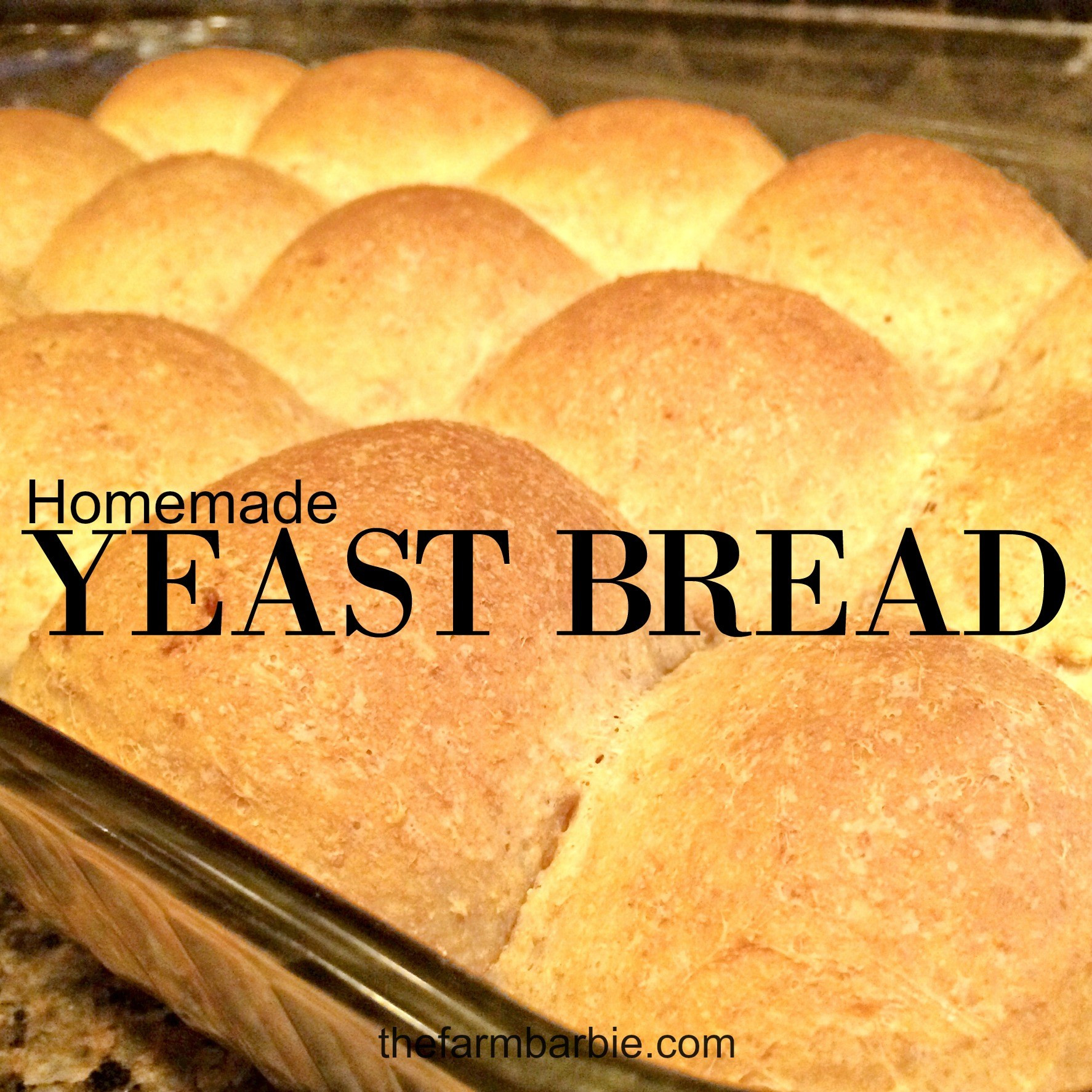 Homemade Yeast Bread
 Basic Yeast Dough – Slightly Sweet Homemade Easy – The