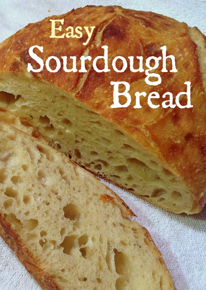 Homemade Yeast Bread
 easy sourdough bread no yeast