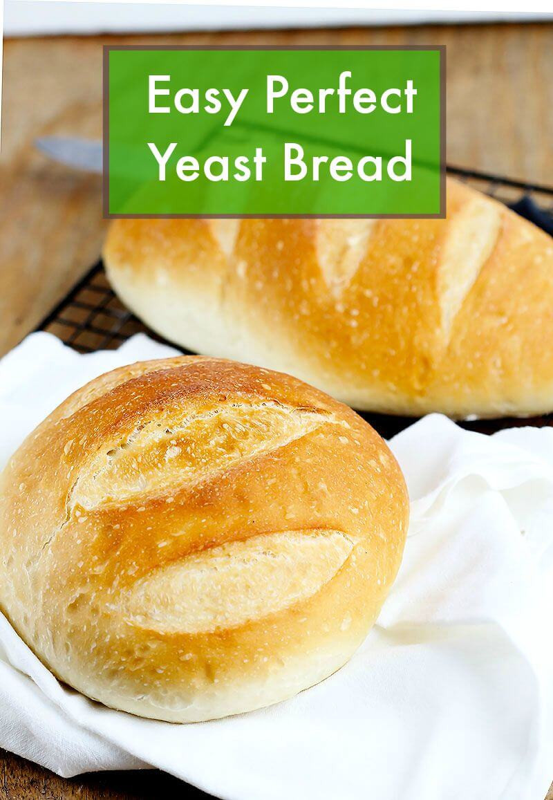Homemade Yeast Bread
 Easy Perfect Yeast Bread