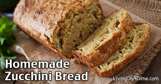 Homemade Zucchini Bread
 Homemade Zucchini Bread Recipe Living on a Dime