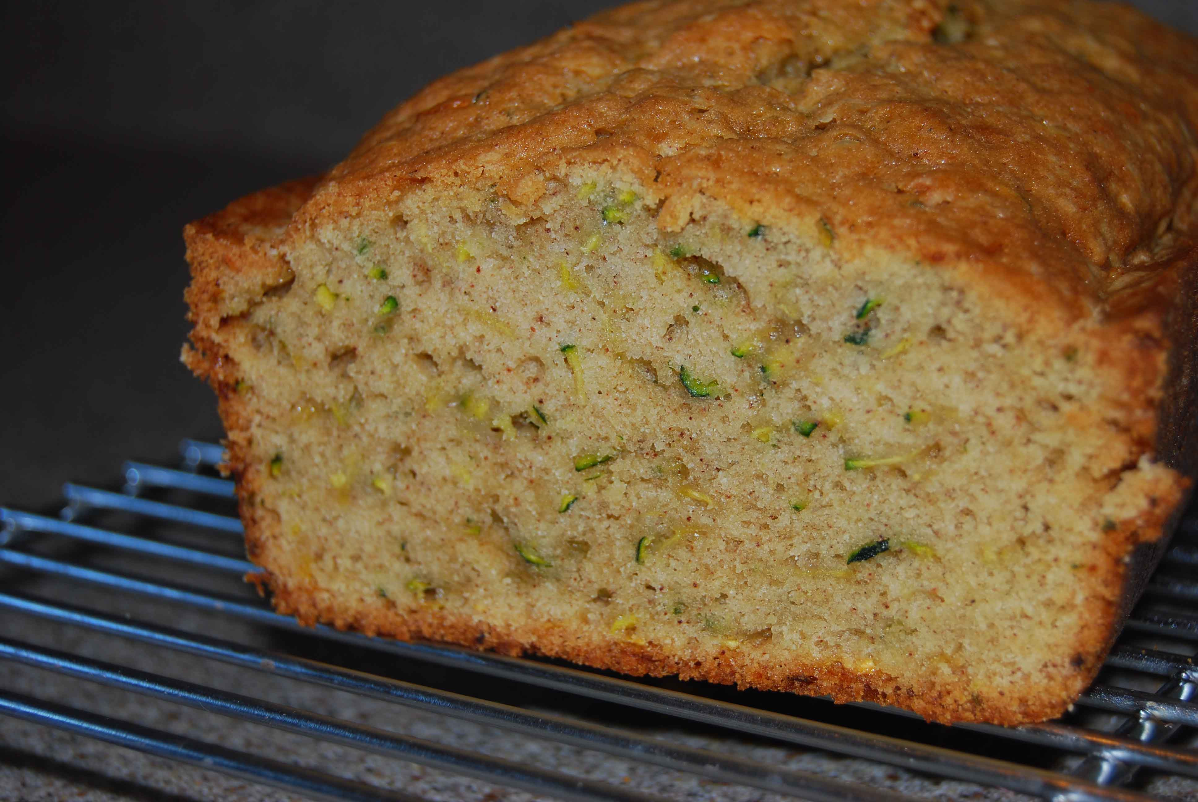 Homemade Zucchini Bread
 Breads